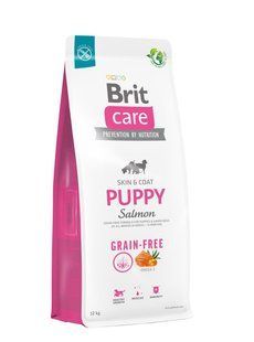 Сухой корм Brit Care Dog Grain-free Puppy для щенков, беззерновой с лососем, 12 кг 172195 фото