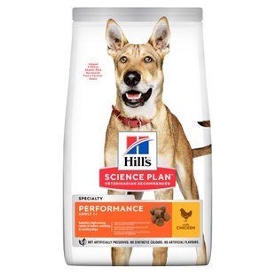 Hill's Science Plan Canine Adult Performance Chicken 14 кг сухий корм для активних собак з куркою 604383 фото