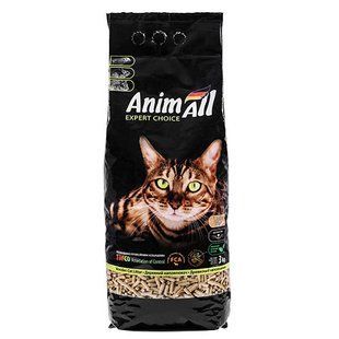 New Наповнювач AnimAll 3 кг дерев'яний наповнювач для котів 111289 фото