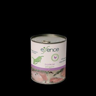 Вологий корм для цуценят Essence з куркою, 800 г 20376 фото