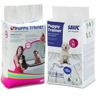 Savic Puppy Trainer пелюшки для собак і цуценят малих та середніх порід 45х30см 30шт 3243 фото
