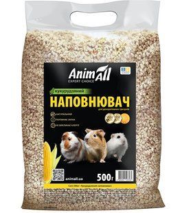 Animall Наповнювач кукурудзяний для гризунів, 0,5кг 183706 фото