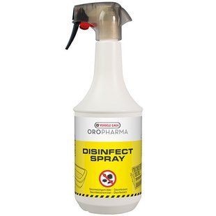 Oropharma Disinfect Spray спрей бактерицид, фунгицид, вирулицид для всех животных 1л 602492 фото