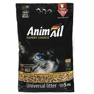New AnimAll 5.3 кг дерев'яний наповнювач для котів 111290 фото