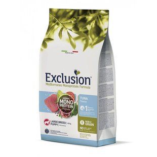Сухий корм Exclusion Adult Tuna Large Breed для дорослих собак великих порід, з тунцем, 12 кг 5182 фото