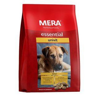 Mera essential Univit корм для собак с нормальным уровнем активности, смешанная крокета, 12.5 кг 61450 фото
