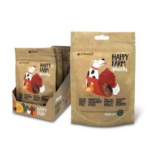 Ласощі м'ясні Happy Farm, картопля з куркою, 80гр C1130026 фото