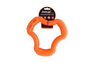 Игрушка для собак AnimAll Fun кольцо 6 сторон, оранжевое, 20 см 88222 фото