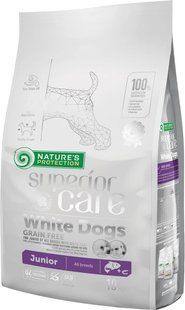 NP SC WHITE DOGS GRAIN FREE JUNIOR ALL BREEDS (salmon) корм для собак 10 кг. NPSC45672 фото