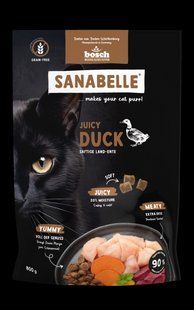 М'який корм Sanabelle Juicy з качкою для котів 800 г 858908 фото