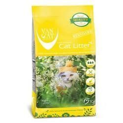 Бентонитовый наполнитель Van Cat Standart 15 кг крупный 0,6-4мм для туалета кошек 110223 фото