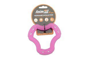 Игрушка для собак AnimAll Fun кольцо 6 сторон, фиолетовый, 12 см 88204 фото