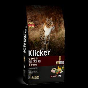Сухой корм Klicker Холистик беззерновой для стерилизованных кошек с курицей 1кг. 400303 фото