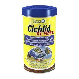 Корм Tetra Cichlid XL 1л крупные хлопья для цихлид 204294 фото