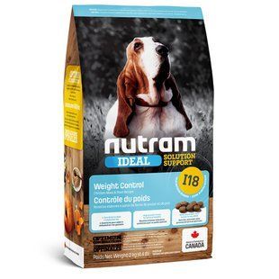 I18_Nutram Ideal Solution Support Weight Control 2 кг корм для собак, схильних до ожиріння I18_(2kg) фото