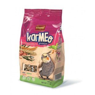 ВІТАПУЛ корм KARMEO преміум для Німф 0,5кг м'яка упак. 0221K (18 шт в упак) 145573 фото
