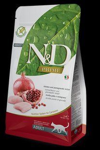 Farmina (Фармина) n&d гain Free Prime cat Chicken & Pomeгanate Adult 1,5 кг 156413 фото