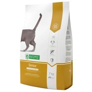 Сухий корм Natures Protection Senior для зрілих котів, 7 кг NPS45783 фото