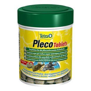 Tetra PlEco Tablets 120/36 г кормові таблетки для акваріумних рибок 199217 /752719 фото