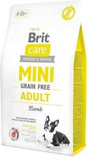 Brit Care Mini Grain Free Adult&nbsp;2 кг Сухой корм для взрослых собак мелких пород с ягненком 170770/0107 фото