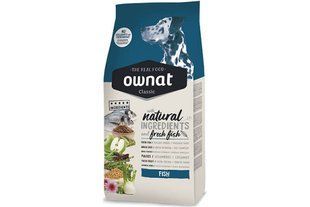 Ownat Classic Fish dog 4 кг сухой корм для взрослых собак, с рыбой 16099 фото