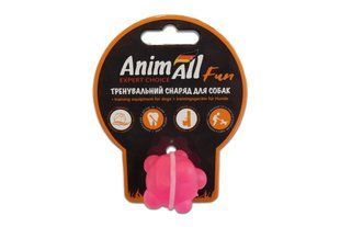 Іграшка для собак AnimAll Fun куля молекула, коралова, 3 см 110591 фото