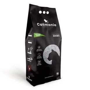 Бентонитовый наполнитель Catmania алое вера + зеленые гранулы, 10л CTMN-005-2 фото