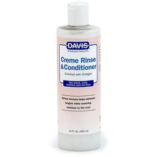Davis Creme Rinse & Conditioner ополіскувач та кондиціонер з колагеном для собак, котів, 3,8 CRG фото