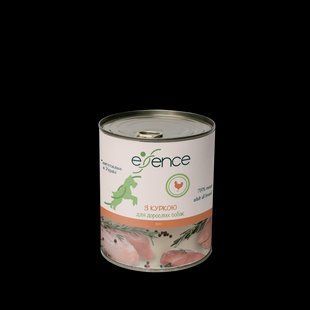 Влажный корм для взрослых собак Essence с курицей, 800 г 20338 фото