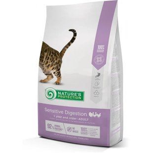 Сухий корм Natures Protection Sensitive Digestion для котів з чутливим травленням, 7 кг NPS45768 фото