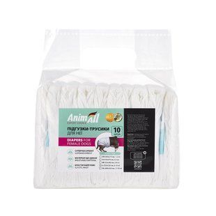 Підгузки для собак AnimAll L (талія 32-48 см, вага 6-18 кг) 182038 фото