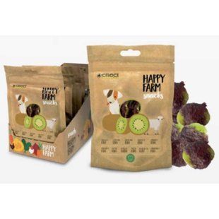 Ласощі м'ясні Happy Farm, ягня з ківі, 80гр C1030658 фото