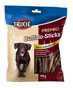 Ласощі для собак Trixie Buffalo-Sticks (буйвол) 100 гр TX-31402 фото