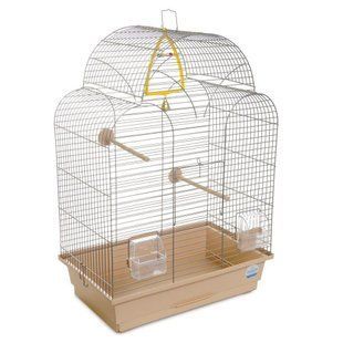 Клітка для птахів Природа &raquo;Ізабель 1&raquo; 44 x 27 x 61 см (хромована) PR241482 фото
