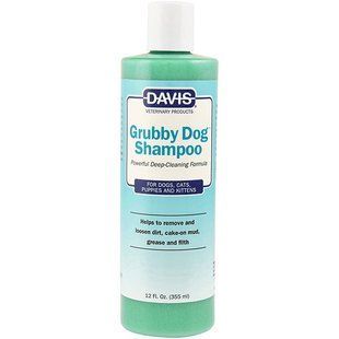 Davis Grubby dog Shampoo шампунь глибокого очищення для собак, котів, концентрат 0,355л GDS12 фото