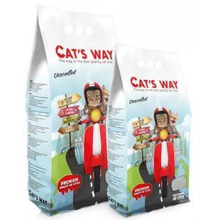 Бентонитовый наполнитель Cat's Way Natural без запаха для кошачьего туалета 5 л CTSWY-006-1 фото