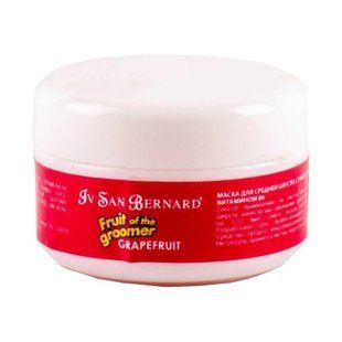 Маска Iv San Bernard Pink Grapefruit для середньої шерсті, з Грейпфрутом і Вітаміном В6, 20мл 0030маска20мл фото