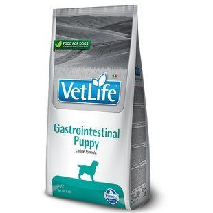 Фарміна сухий корм Vet Life Gastrointestinal Puppy дієт. харчування для цуценят, при захворюванні ШКТ, 2 кг 36940 160379 фото