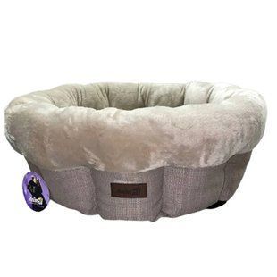 Лежак AnimAll Mary M Beige для собак, бежевий, 60&times;60&times;17 см 159882 фото