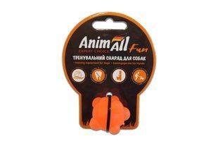 Игрушка для собак AnimAll Fun шар молекула, оранжевая, 3 см 110590 фото