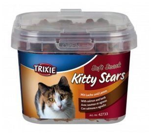 Ласощі для котів Kitty Stars з лососем і ягням 140 гр TX-42733 фото