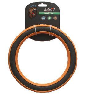 AGrizZzly 9703 Іграшка супер-кільце L, orange/black 141322 фото