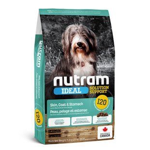I20 Nutram Ideal Solution Support Sensitive Skin,Coat& Stomach dog 20 кг корм для собак з проблемами шлунку I20_(20kg) фото