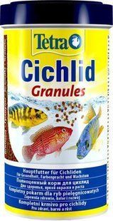 Сухой корм для аквариумных рыб Tetra в гранулах &laquo;Cichlid Granules&raquo; 500 л (для всех цихлид) 146594 фото