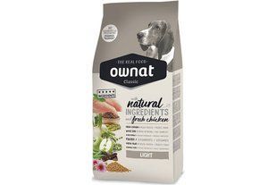Ownat Classic Light dog 20 кг сухой корм для взрослых собак с избыточным весом 16150 фото