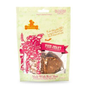 Ласощі Yalute Salmon and Oats in Heart Shape для собак, лосось та овес, 100 г YLT-042 фото