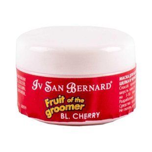 Маска Iv San Bernard Black Cherry для короткої шерсті, с протеінами шовку та чорною вишнею, 20мл 0025маска20мл фото