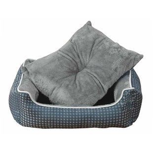 Лежак Animall Nena Star для собак і котів, з малюнком, розмір XL, 84&times;66&times;19 см, сірий 175375 фото