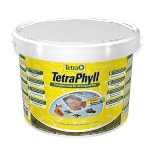 Корм Tetra Phyll 10L / 2,05кг пластівці рослинні для всіх типів риб 769915/133136 фото
