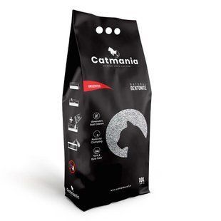 Бентонитовый наполнитель Catmania натуральный белый, 10л CTMN-006-2 фото